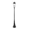 Z-Lite Gannon 3 Light Outdoor Post Mounted Fixture, 14.25in. W x 113.5in. H, Black 5008PHXLR-564P-BK - alternate 8